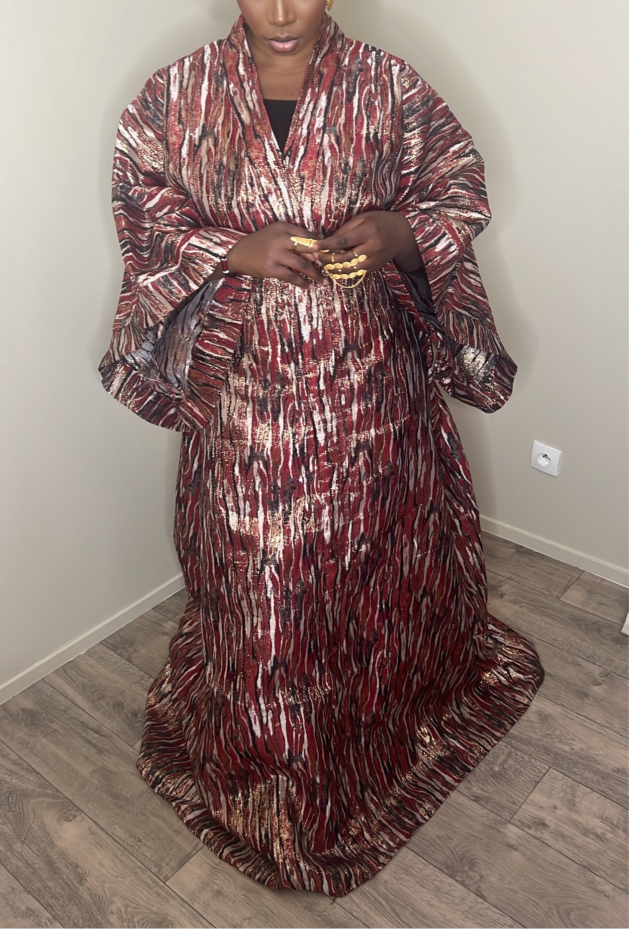 Boubou kimono brocard