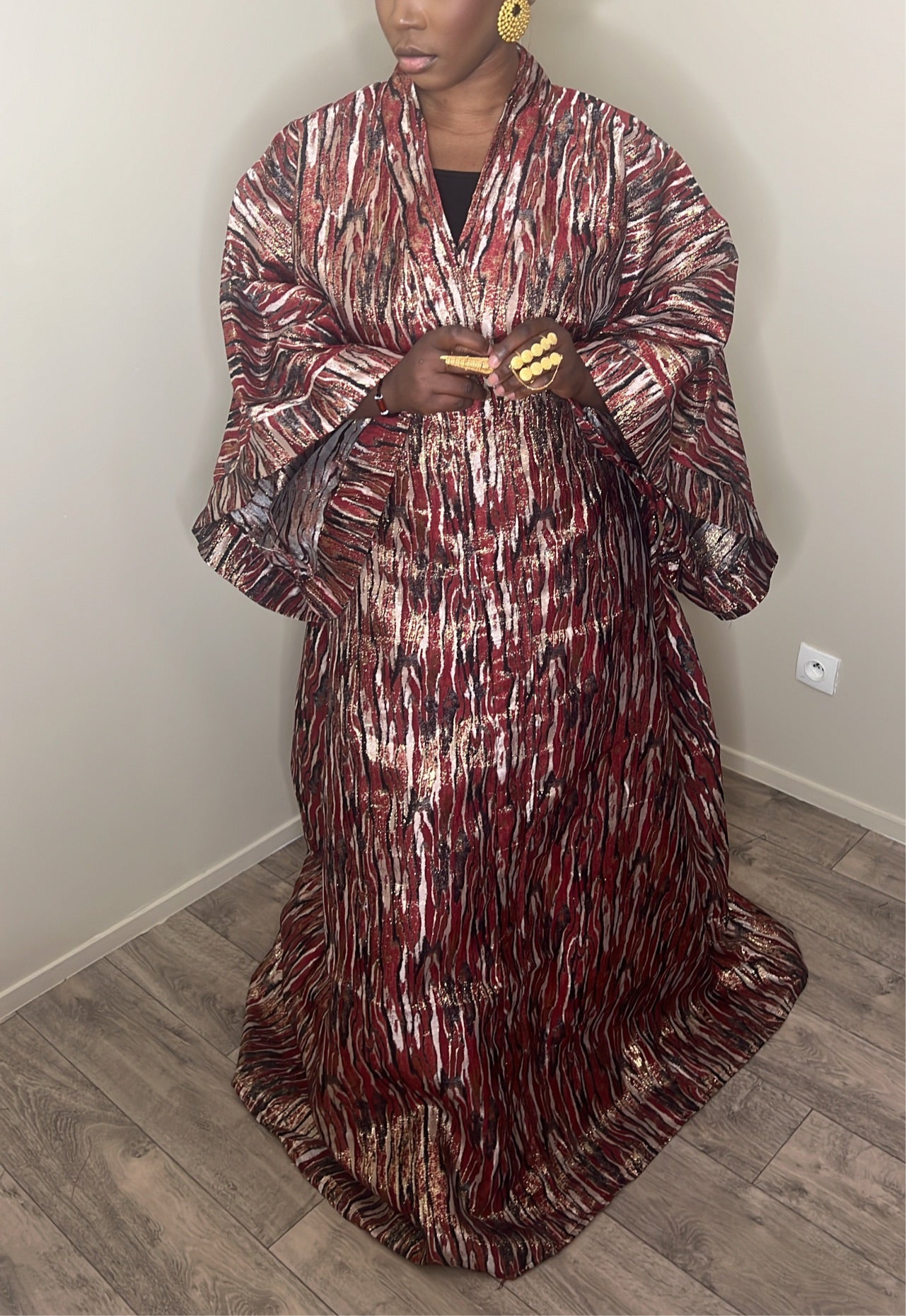 Boubou kimono brocard